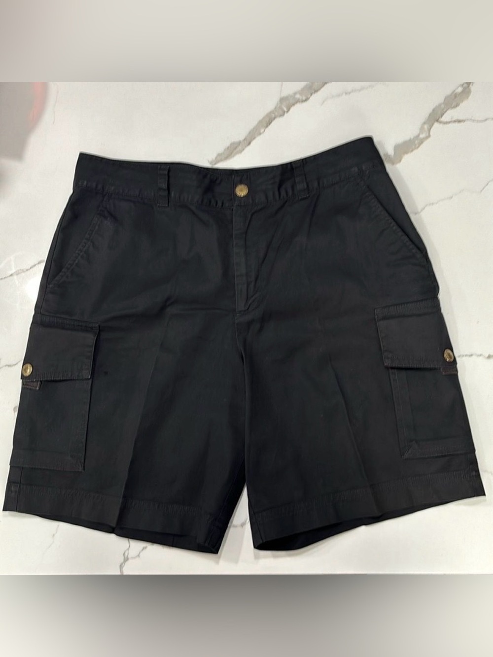Lauren Ralph Lauren | Women’s Black Cargo Casual Summer Preppy Shorts Size 8